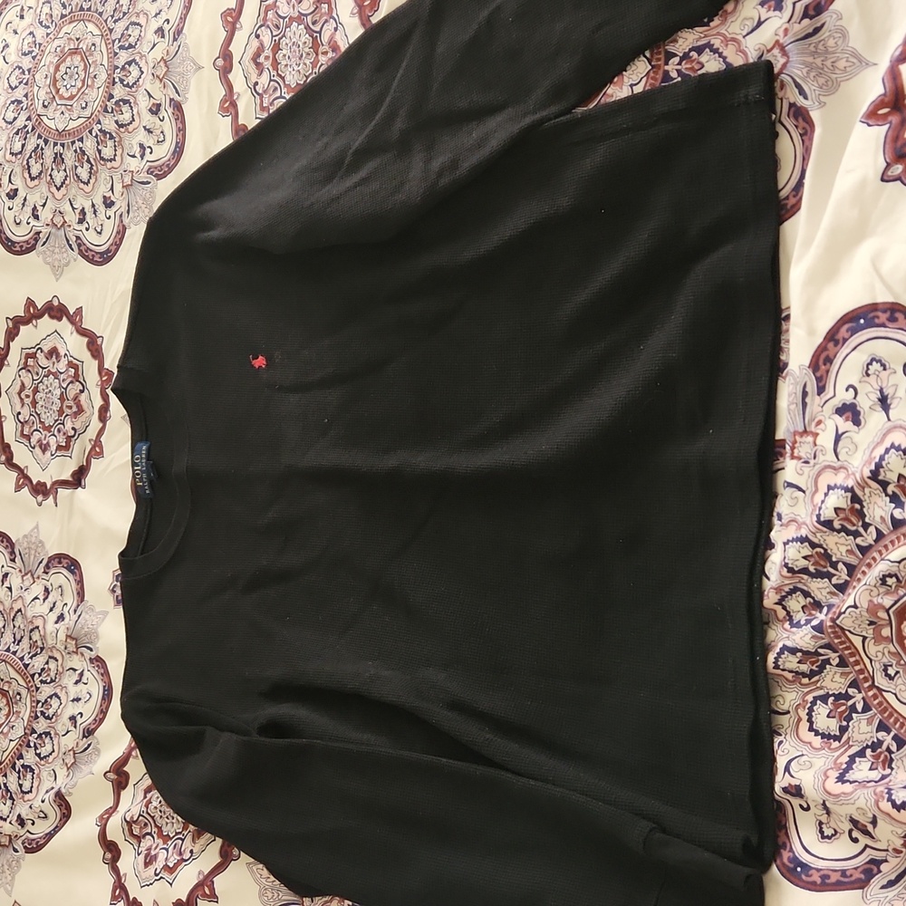 Boys thermal long sleeve tee